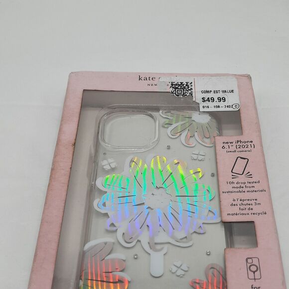 Kate Spade NY iPhone 13 Case Hardshell Protective Magsafe 6.1" Drop Tested - Picture 3 of 5